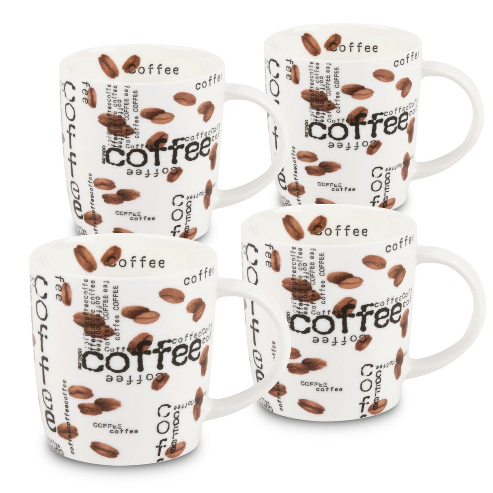 Konitz 4416182178 Assorted Madame Petite Dots and Stipes Mugs Set of 4 Multi Konitz 4416182178 Assorted Madame Petite Dots and Stipes Mugs Set of 4 Multi